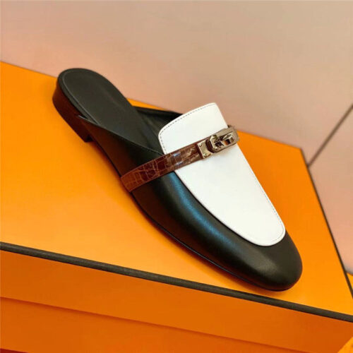 High Quality Luxury Hermes Mueller Slippers – Style 01987 product detail