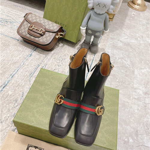 High Quality Luxury Gucci GG Classic Short Boots product detail