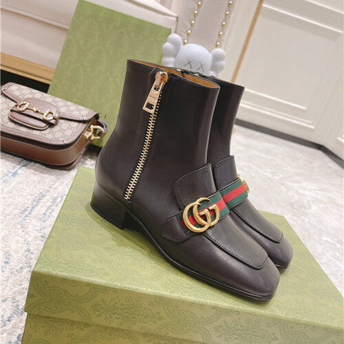 High Quality Luxury Gucci GG Classic Short Boots