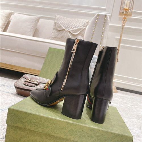 High Quality Luxury Gucci GG Classic Short Boots – Style 13523 product detail