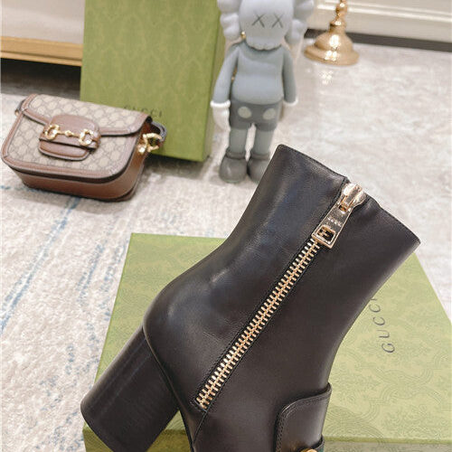 High Quality Luxury Gucci GG Classic Short Boots – Style 13523 product detail