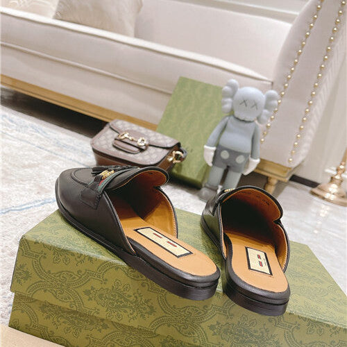High Quality Luxury Gucci Flat Slippers Womens – Style 22611 product detail