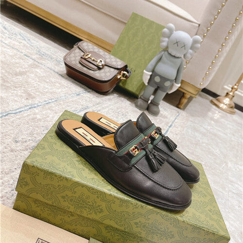 High Quality Luxury Gucci Flat Slippers Womens – Style 22611 product detail