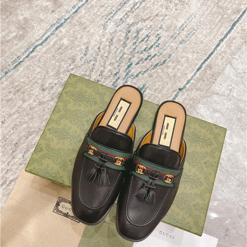 High Quality Luxury Gucci Flat Slippers Womens – Style 22611 alternate view