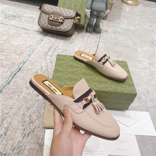 High Quality Luxury Gucci Flat Slippers Womens – Style 89843 product detail
