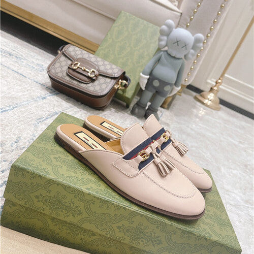 High Quality Luxury Gucci Flat Slippers Womens – Style 89843 alternate view