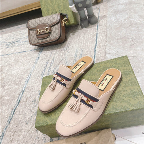 High Quality Luxury Gucci Flat Slippers Womens – Style 89843