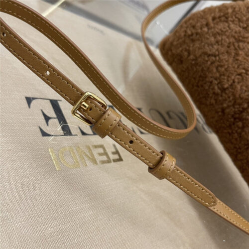 High Quality Luxury Fendi Lamb Wool First Bag – Style 32532 product detail