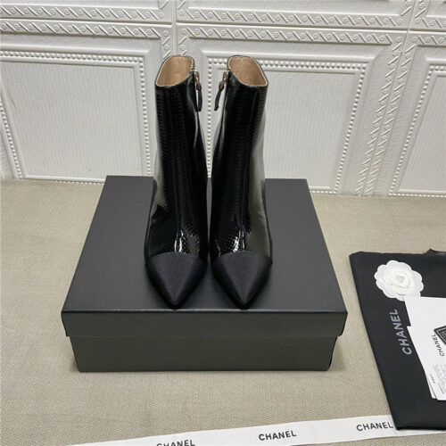 High Quality Luxury Chanel High-Heeled Ankle Boots product detail