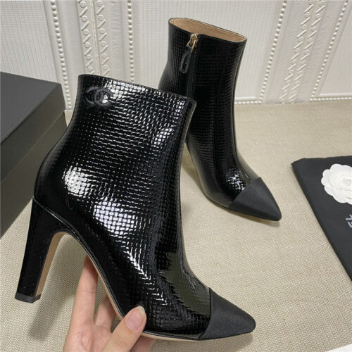 High Quality Luxury Chanel High-Heeled Ankle Boots product detail