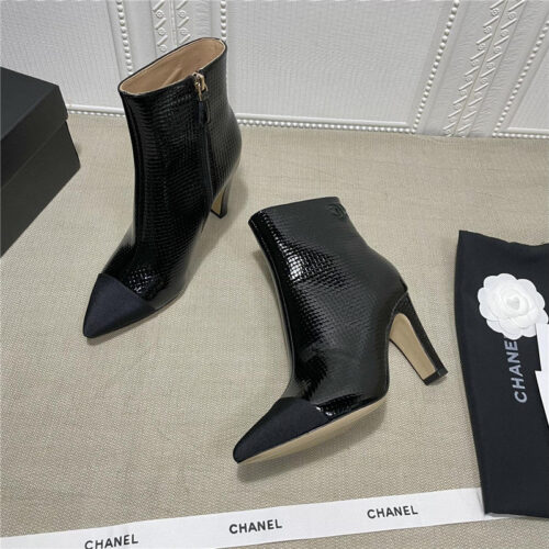 High Quality Luxury Chanel High-Heeled Ankle Boots product detail