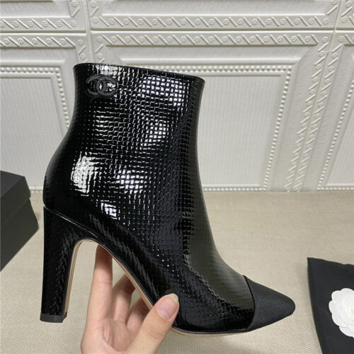 High Quality Luxury Chanel High-Heeled Ankle Boots product detail
