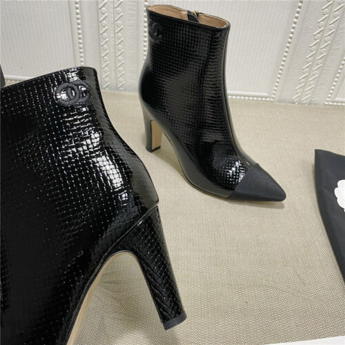 High Quality Luxury Chanel High-Heeled Ankle Boots product detail