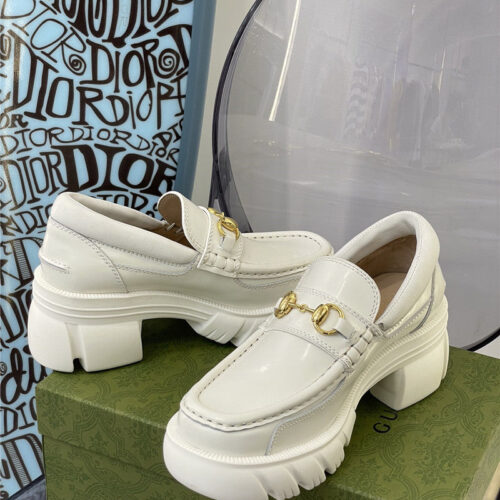 High Quality Luxury Gucci Platform Chunky Heel Loafers product detail