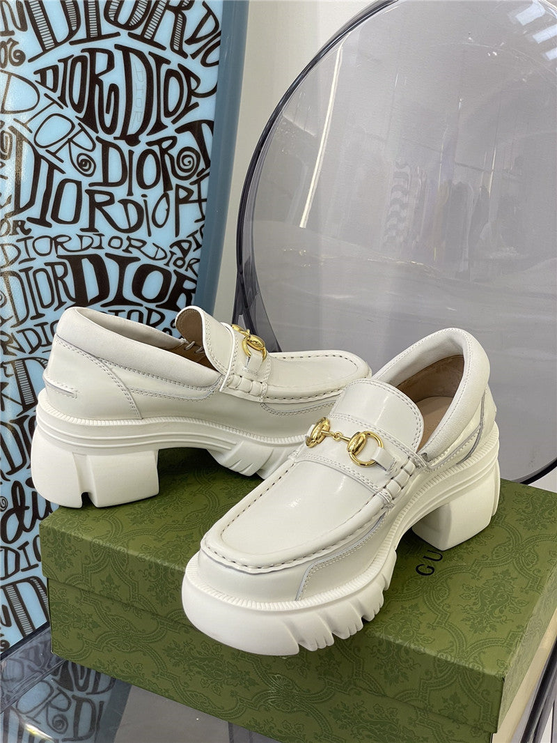 High Quality Luxury Gucci Platform Chunky Heel Loafers product detail