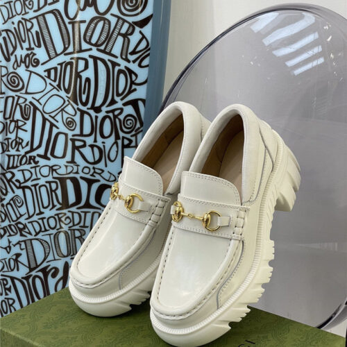 High Quality Luxury Gucci Platform Chunky Heel Loafers product detail