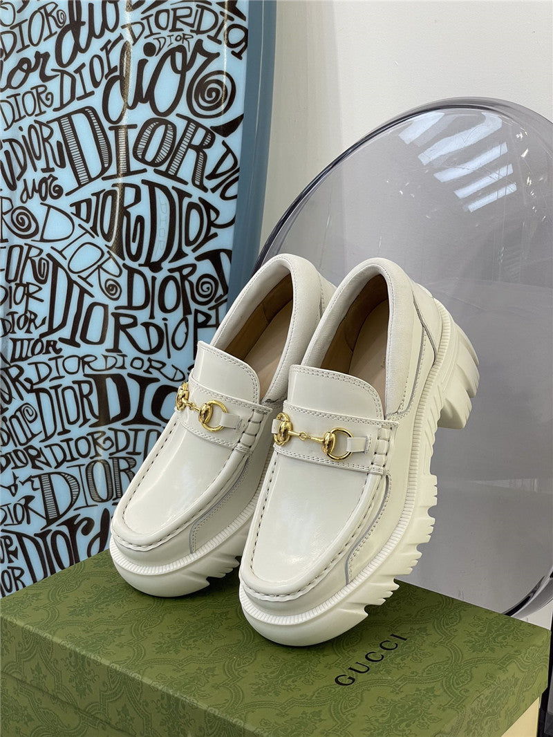 High Quality Luxury Gucci Platform Chunky Heel Loafers product detail