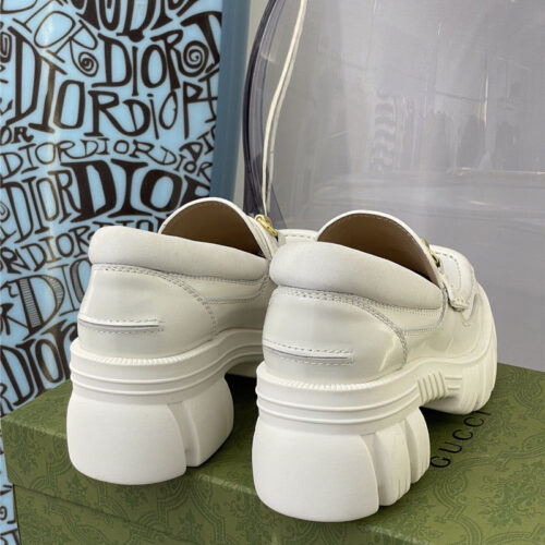 High Quality Luxury Gucci Platform Chunky Heel Loafers product detail