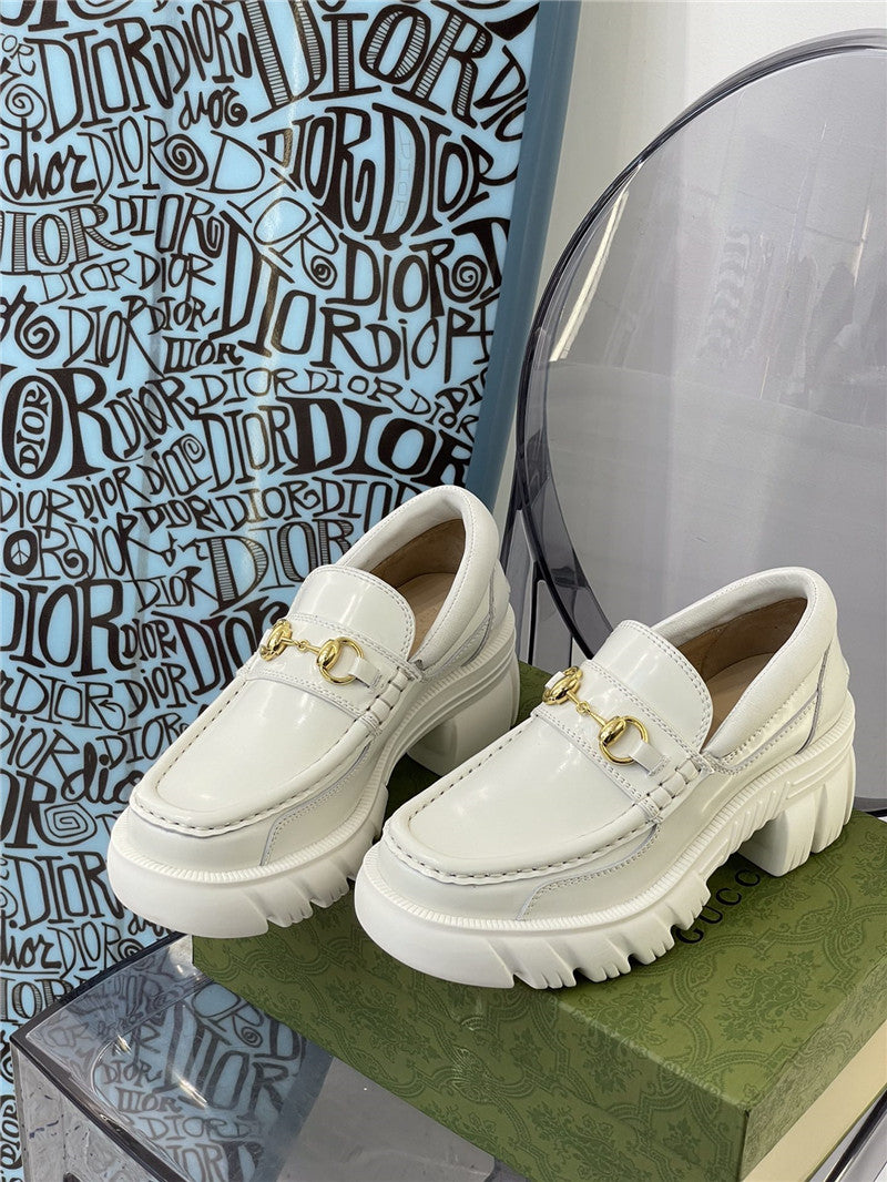 High Quality Luxury Gucci Platform Chunky Heel Loafers product detail