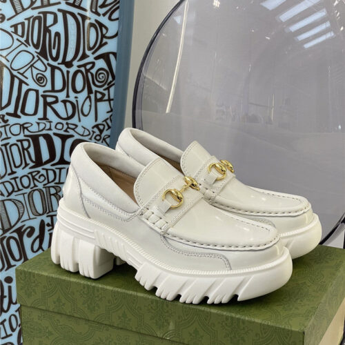High Quality Luxury Gucci Platform Chunky Heel Loafers product detail