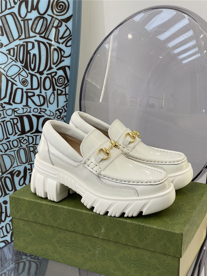 High Quality Luxury Gucci Platform Chunky Heel Loafers product detail