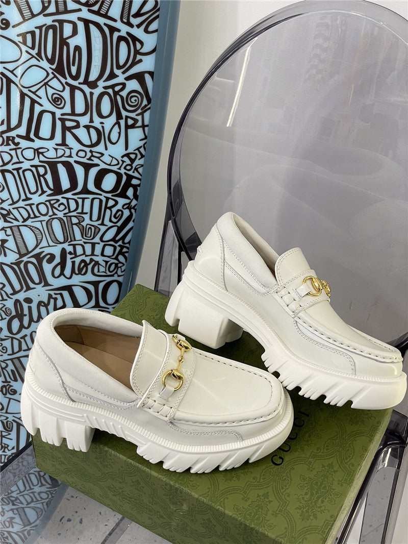 High Quality Luxury Gucci Platform Chunky Heel Loafers product detail