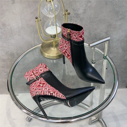 High Quality Luxury Louis Vuitton High Heel Boots – Style 87363 product detail