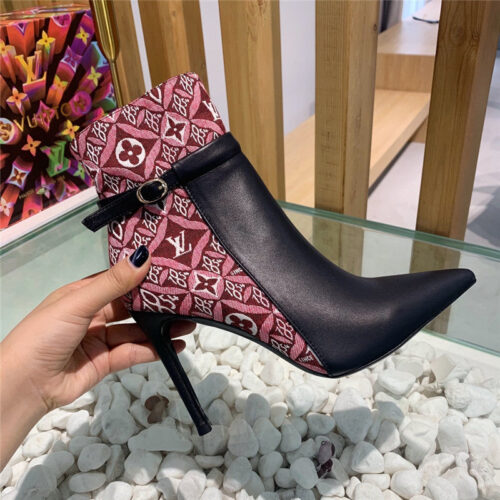 High Quality Luxury Louis Vuitton High Heel Boots – Style 87363 product detail