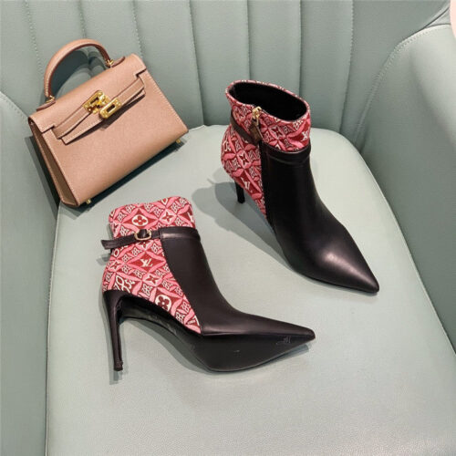 High Quality Luxury Louis Vuitton High Heel Boots – Style 87363 product detail