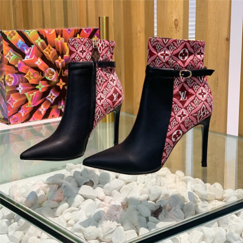 High Quality Luxury Louis Vuitton High Heel Boots – Style 87363 product detail