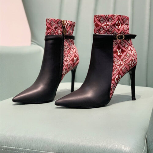 High Quality Luxury Louis Vuitton High Heel Boots – Style 87363