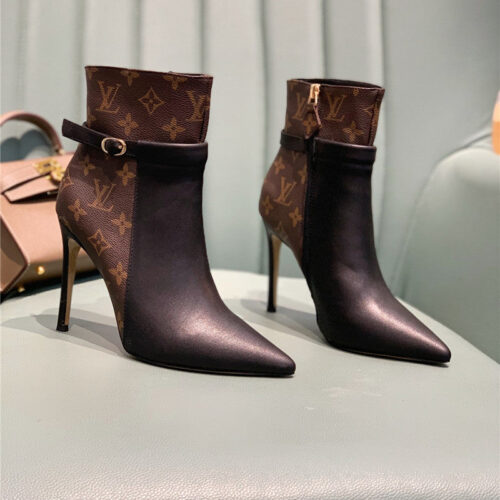 High Quality Luxury Louis Vuitton High Heel Boots alternate view