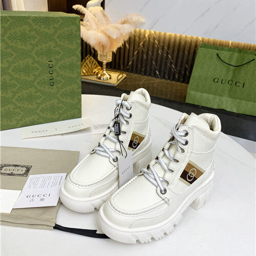 High Quality Luxury Gucci Horsebit Platform Martin Boots alternate view