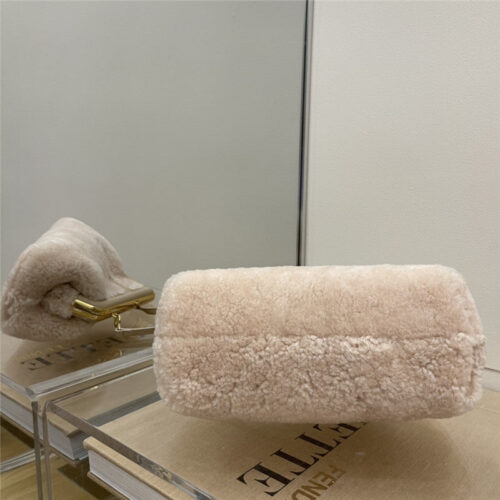 High Quality Luxury Fendi Lamb Wool First Bag product detail