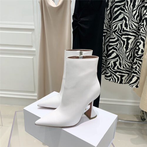 High Quality Luxury Amina Muaddi Short Boots – Style 24003 alternate view