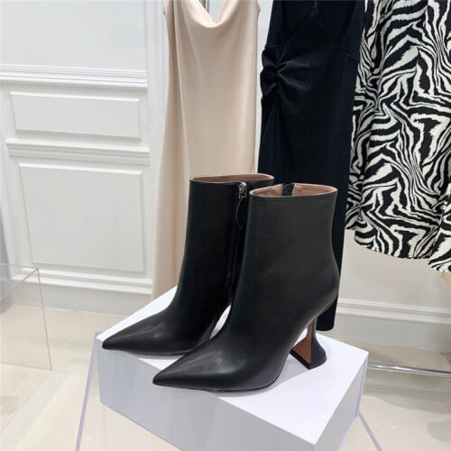 High Quality Luxury Amina Muaddi Short Boots – Style 22307 product detail