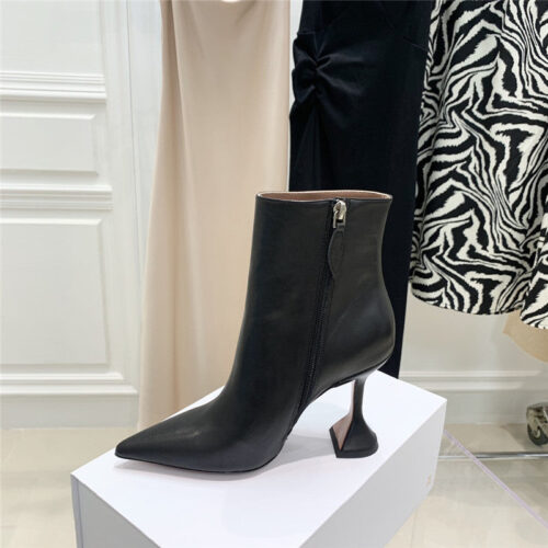 High Quality Luxury Amina Muaddi Short Boots – Style 22307 product detail