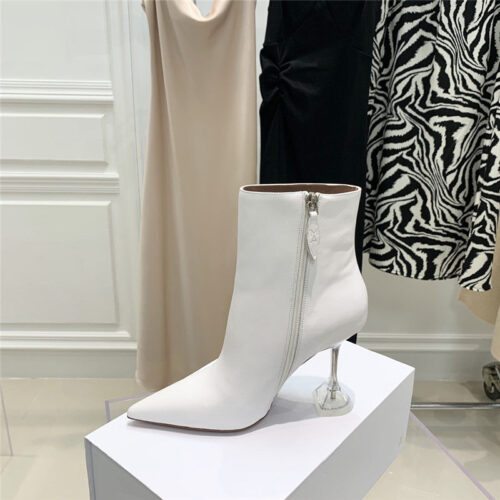 High Quality Luxury Amina Muaddi Short Boots product detail