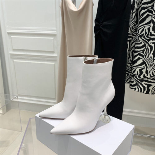 High Quality Luxury Amina Muaddi Short Boots alternate view