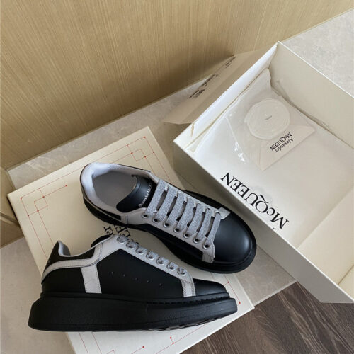 High Quality Luxury Alexander McQueen White Sneakers Womens – Style 38851 alternate view