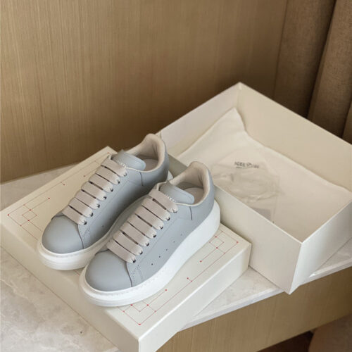 High Quality Luxury Alexander McQueen White Sneakers Womens
