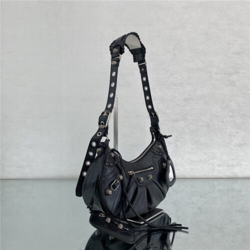 High Quality Luxury Balenciaga Le Cagole Leather Shoulder Bag – Style 29901 product detail