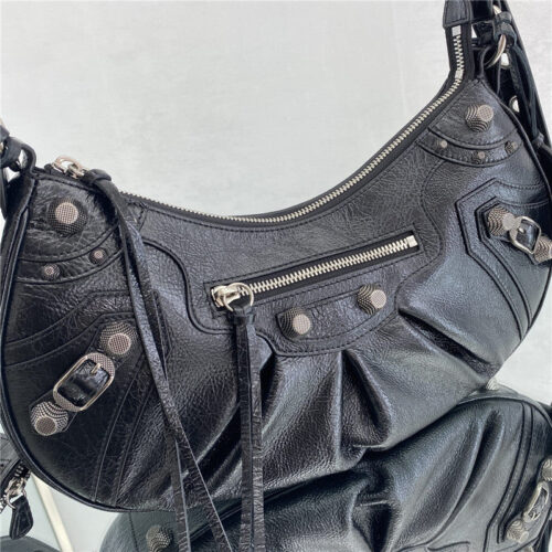 High Quality Luxury Balenciaga Le Cagole Leather Shoulder Bag – Style 29901 product detail