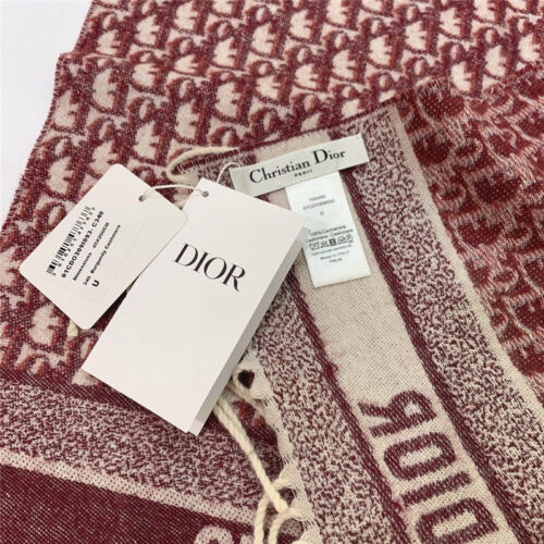 High Quality Luxury Dior Oblique Print Scarfs product detail