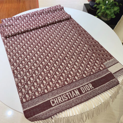 High Quality Luxury Dior Oblique Print Scarfs product detail
