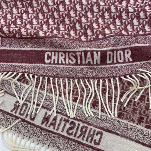 High Quality Luxury Dior Oblique Print Scarfs product detail