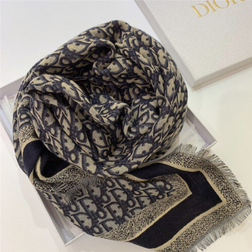 High Quality Luxury Dior Print Shawl – Style 25615 alternate view