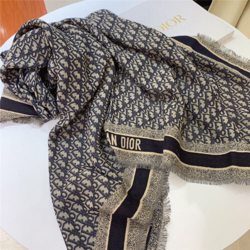 High Quality Luxury Dior Print Shawl – Style 25615 product detail