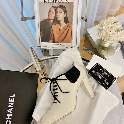 High Quality Luxury Chanel New Ankle Boots Womens – Style 21958 alternate view