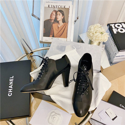 High Quality Luxury Chanel New Ankle Boots Womens – Style 25350 alternate view